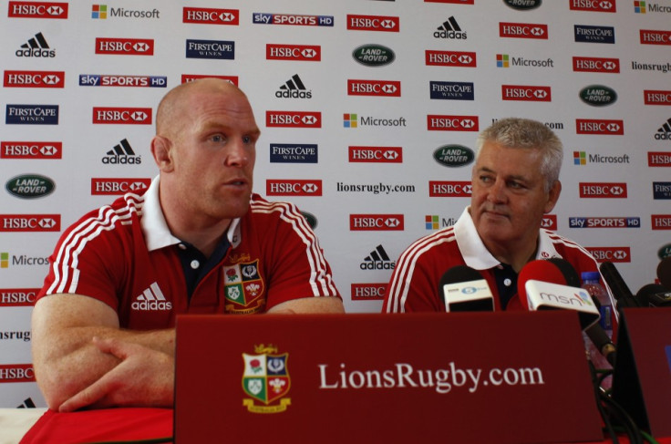 Paul O'Connell and Warren Gatland