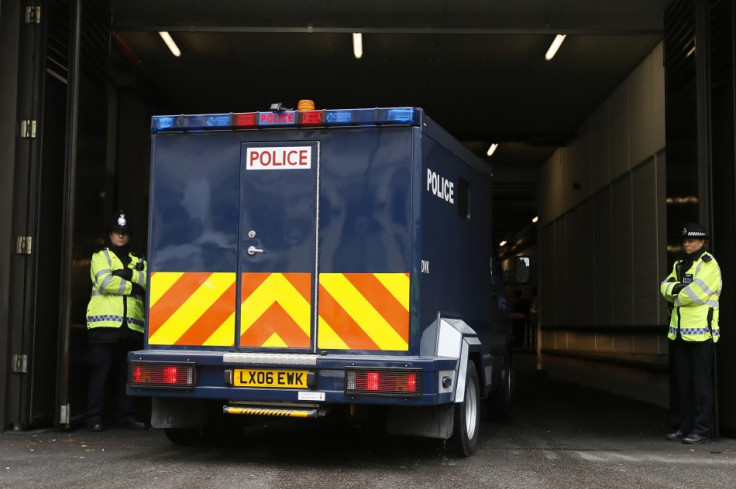 Michael Adebowale arriving at Westminster magistrates court (Reuters)