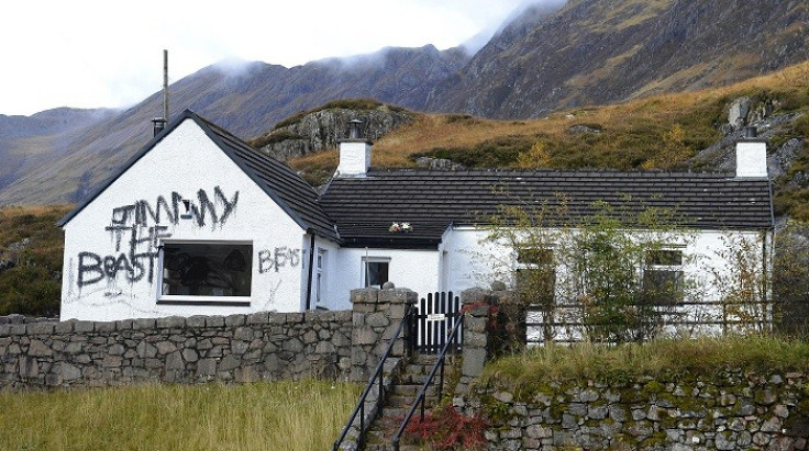 The cottage was the target of vandals after it emerged Jimmy Savile was a peadophile (Reuters)
