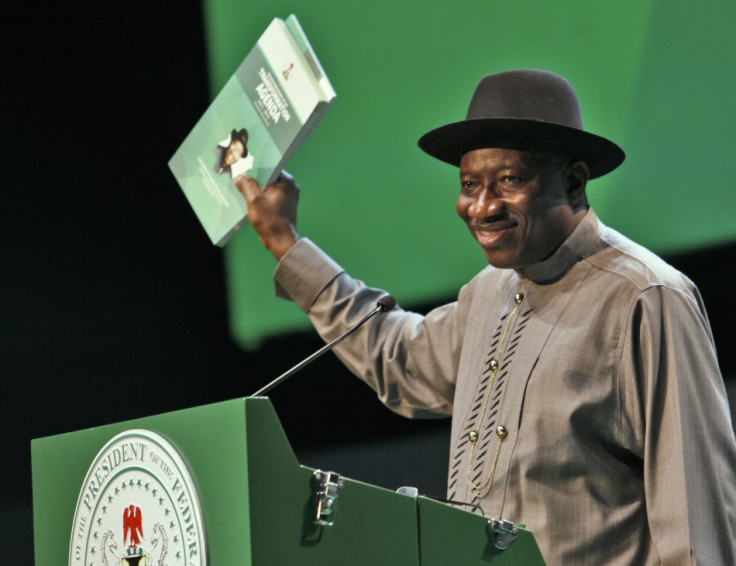 Nigerian President Goodluck Jonathan