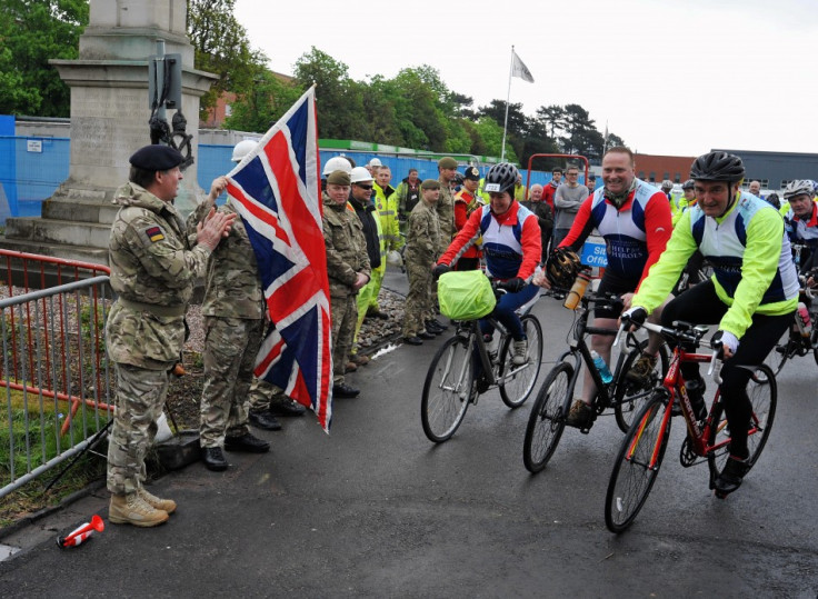 Help for Heroes charity bike ride