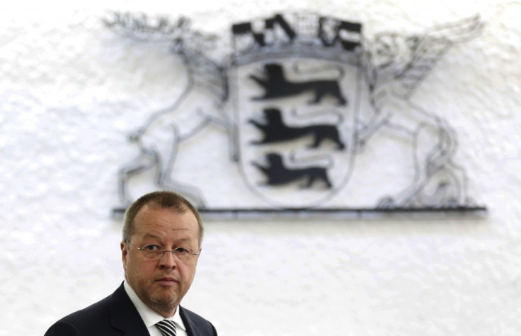 Holger Haerter, former CFO of German luxury carmaker Porsche Holding arrives before his trial last year (Photo: Reuters)