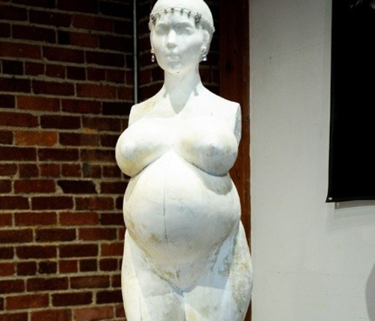 Kim Kardashian statue