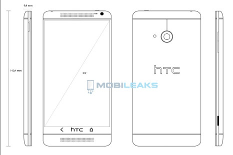HTC T6 Blueprint (Courtesy: MobileLeaks)