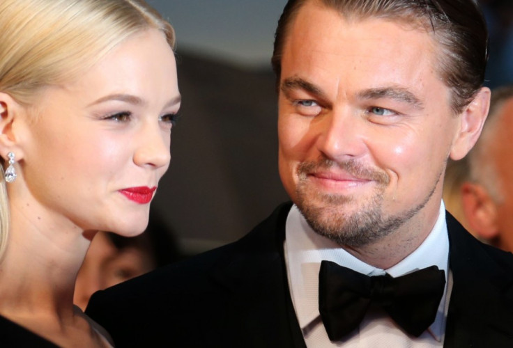 Leonardo DiCaprio with Great Gatsby co-star Carey Mulligan