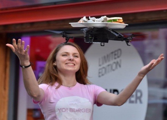 YO! Sushi  is using drones as waiters in London