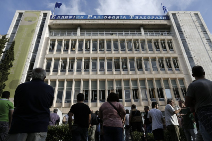 Greek state television ERT headquarters