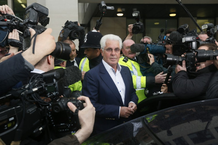 Max Clifford leaves after appearing at Westminster Magistrates Court in London last month (Reuters)