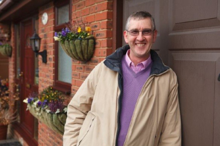 Not a victim: Keith Oliver at home at Canterbury