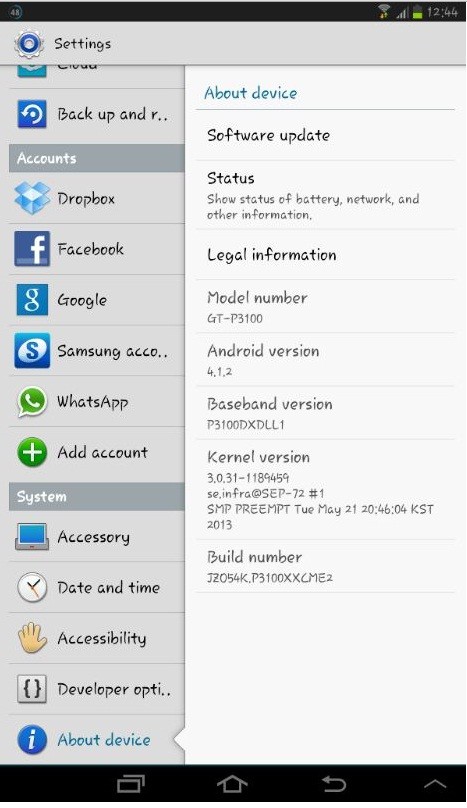 Samsung Galaxy Tab 2 9.7 User Manual