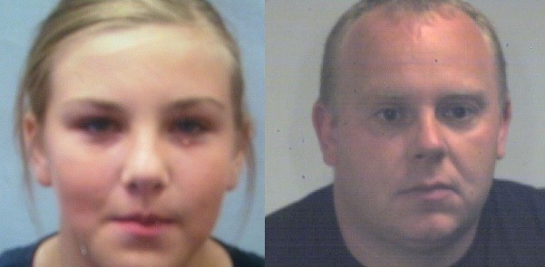 Lorna Vickerage is believed to be with family friend John Bush (South Yorkshire Police) Lorna Vickerage is believed to be with family friend John Bush (South Yorkshire Police)