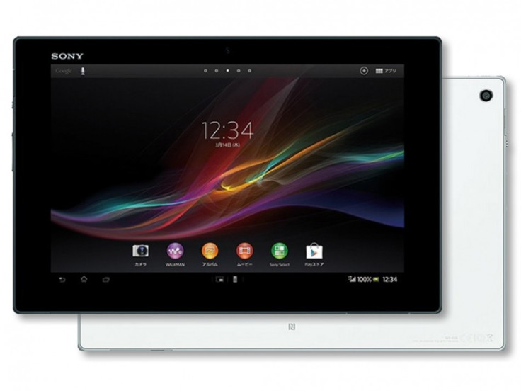 White Xperia Tablet Z