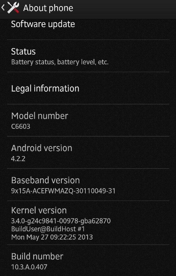 Sony Xperia Z