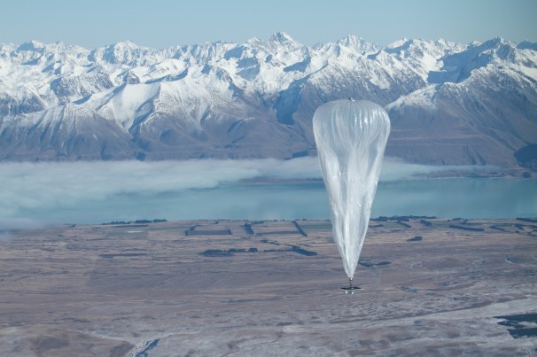 The Google Loon project is launched in New Zealand.