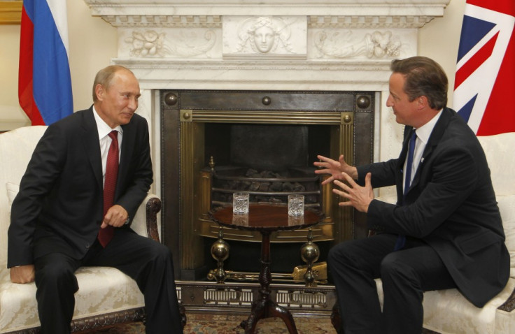 Putin and Cameron are to meet ahead of the G8 summit in Northern Ireland
