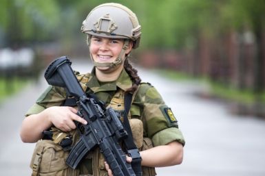 Norway is the first peacetime Nato member to conscript women into the armed forces. (The Norwegian Army)