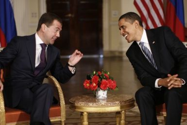 Obama Medvedev
