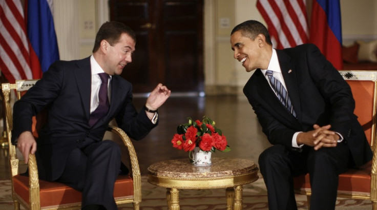 Obama Medvedev