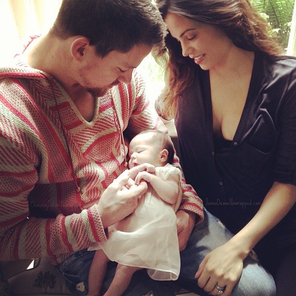 Channing Tatum And Jenna DewanTatum Share First Picture Of Daughter