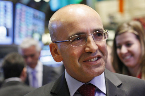 Turkey's finance minister Mehmet Simsek