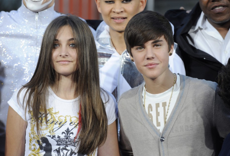 Paris Jackson with Justin Bieber/REUTERS