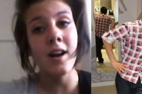 Charleigh Disbrey (L) and Mert Karaoglan are thought to have died in a suicide pack (YouTube/GooglePlus)