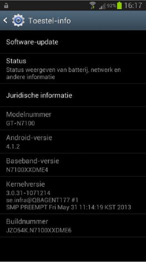 Android 4.1.2 XXDME6 Jelly Bean Android 4.1.2 XXDME6 Jelly Bean