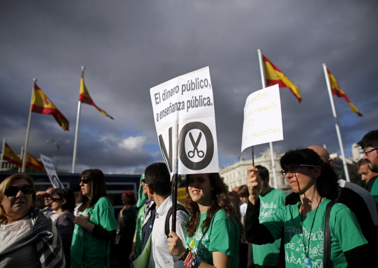 Spain protest austerity