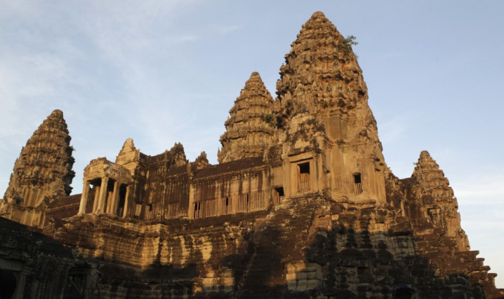The lost city is related to the famous temples of Angkor in Cambodia (Reuters)