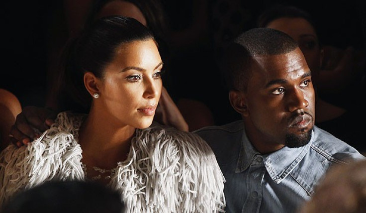 Kim Kardashain and Kanye West