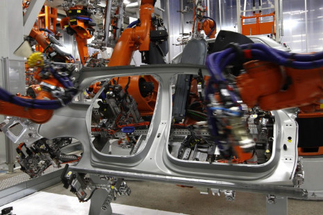 Audi maufacturing plant in Ingolstadt, Germany