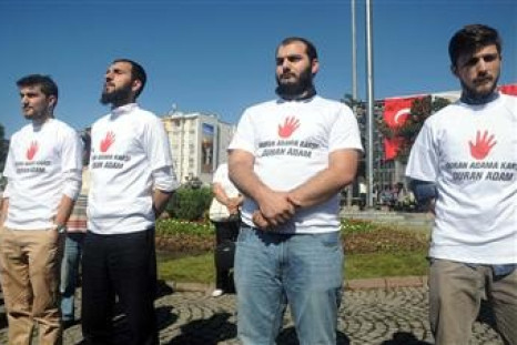 Standing Men against
