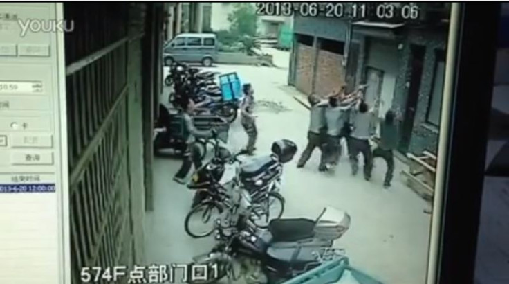 Chinese Toddler Saved by Passerby