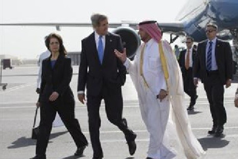 John Kerry arrives in Doha, Qatar