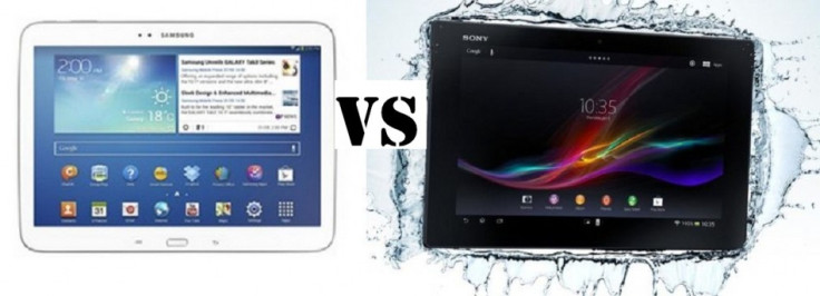 Samsung Galaxy Tab 3 10.1 Vs Sony Xperia Tablet Z