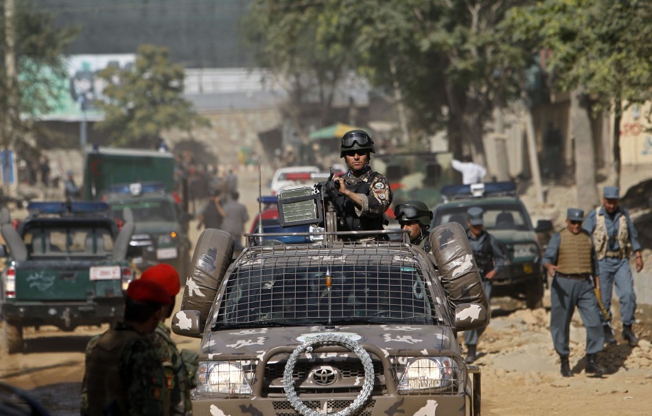 Afghan presidential palace attack in Kabul