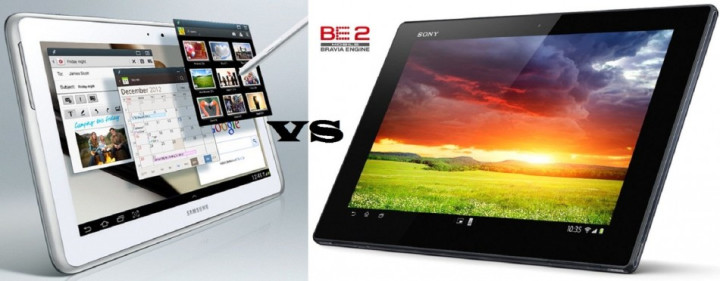 Sony Xperia Tablet Z Vs Samsung Galaxy Note 10.1 Sony Xperia Tablet Z Vs Samsung Galaxy Note 10.1
