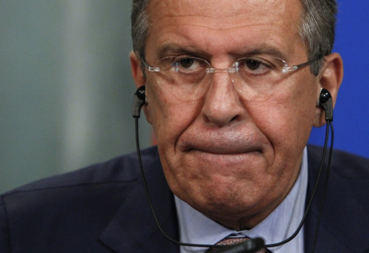 Russia's Foreign Minister Sergei Lavrov