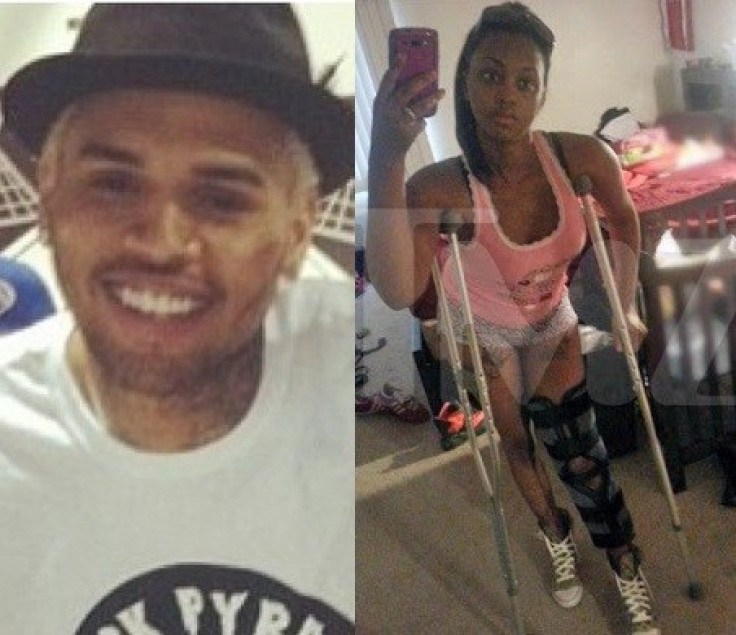 Chris Brown and Deanna Gines