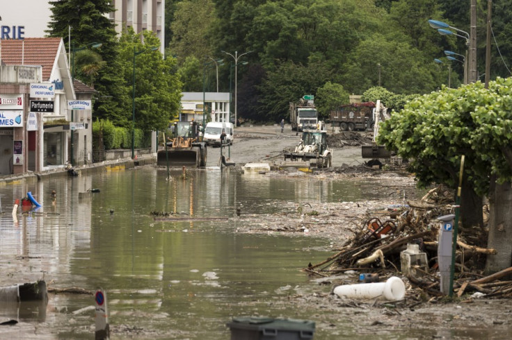 Devastation: Shops, bars and hotels all damaged by flood PIC: Monsignor Chris Brooks