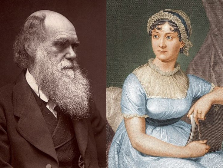 Charles Darwin Jane Austen