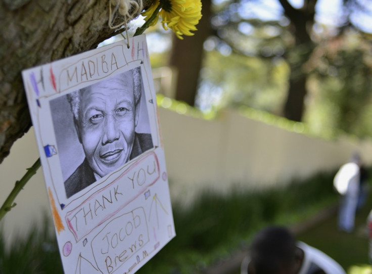 Messages of hope for Nelson Mandela