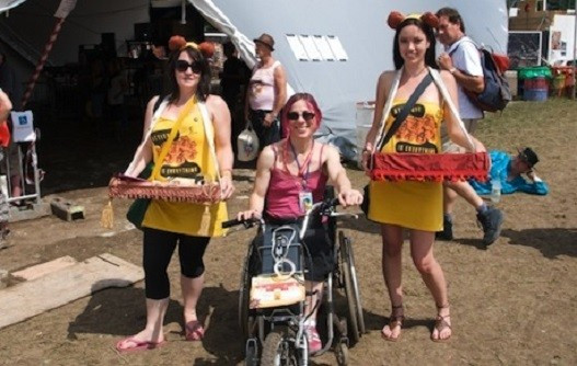 Attitude is Everything at Glastonbury