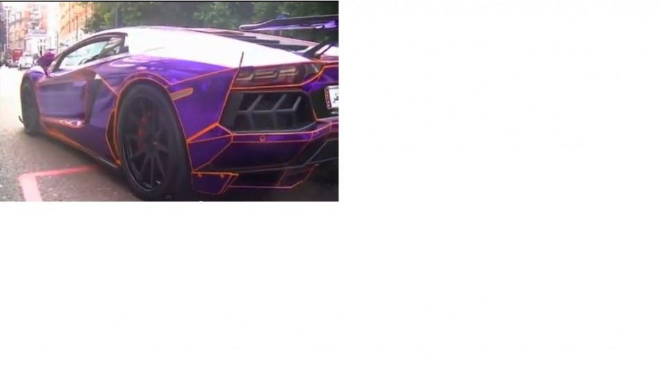 Millionaire Qatari boy racer, Nasser Al-Thani pulled over in London/YOUTUBE