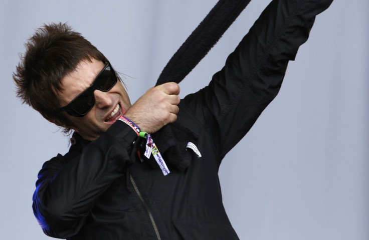 Liam Gallagher performs with his band Beady Eye during the Glastonbury music festival at Worthy Farm in Somerset, June 28, 2013. Liam Gallagher performs with his band Beady Eye during the Glastonbury music festival at Worthy Farm in Somerset, June 28, 2013.