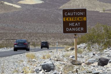Death Valley National Park in California is close to reaching an all-time record high temperature on Earth (Reuters)