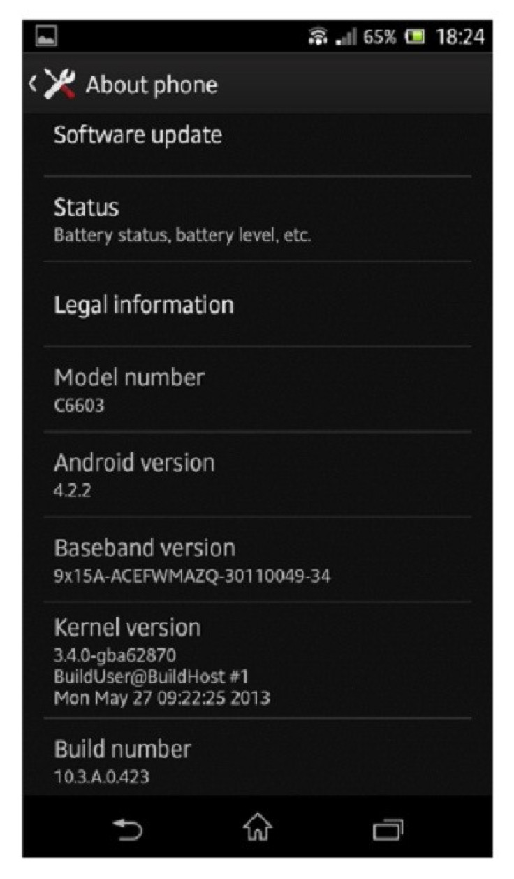 Android 4.2.2 update