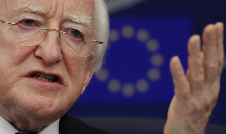 Ireland's president, Michael D. Higgins slams Anglo Irish Bank recordings (Photo: Reuters)