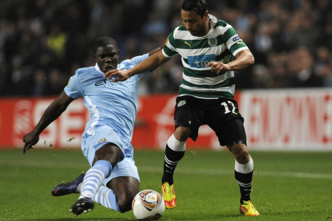 Micah Richards (L)
