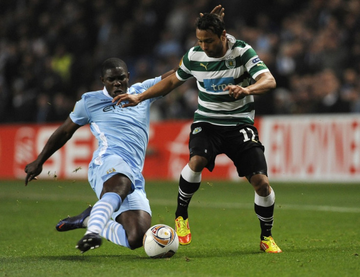 Micah Richards (L)